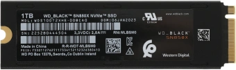 Накопитель SSD WD PCIe 4.0 x4 1TB WDS100T2XHE Black SN850X M.2 2280 - купить недорого с доставкой в интернет-магазине