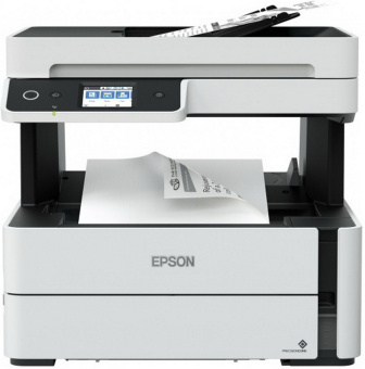 МФУ струйный Epson M3170 (C11CG92501/508/C11CG92404) A4 Duplex WiFi белый - купить недорого с доставкой в интернет-магазине