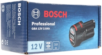 Батарея аккумуляторная Bosch GBA Professional 12В 3Ач Li-Ion (1600A00X79) - купить недорого с доставкой в интернет-магазине