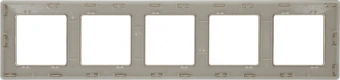 Рамка Legrand Valena Life 754045 накладная 5x горизонтальный монтаж поликарбонат слоновая кость - купить недорого с доставкой в интернет-магазине