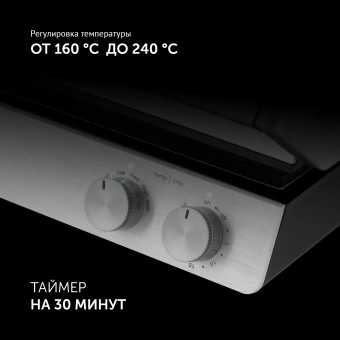 Электрогриль Polaris PGP 2803 2000Вт серебристый - купить недорого с доставкой в интернет-магазине