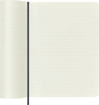 Блокнот Moleskine CLASSIC SOFT QP621B20 XLarge 190х250мм 192стр. линейка мягкая обложка синий сапфир - купить недорого с доставкой в интернет-магазине