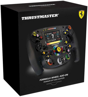 Руль ThrustMaster Formula Ferrari SF1000 edition 25кноп. черный - купить недорого с доставкой в интернет-магазине