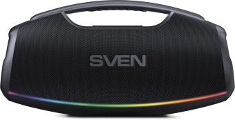 Колонка порт. Sven АС PS-990 черный 180W 2.0 BT/3.5Jack 5200mAh (без.бат) (SV-022891) - купить недорого с доставкой в интернет-магазине