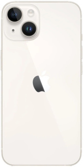 Смартфон Apple A2886 iPhone 14 Plus 128Gb 6Gb сияющая звезда моноблок 3G 4G 1Sim 6.7" 1284x2778 iOS 16 12Mpix 802.11 a/b/g/n/ac/ax NFC GPS GSM900/1800 TouchSc Protect - купить недорого с доставкой в интернет-магазине