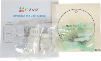 Камера видеонаблюдения IP Ezviz CS-H3C Wi-Fi 2.8-2.8мм цв. корп.:белый (H3C COLOR) - купить недорого с доставкой в интернет-магазине