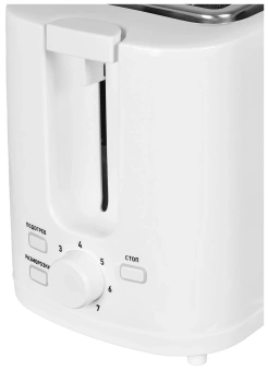 Тостер Hyundai HYT-3500 900Вт белый - купить недорого с доставкой в интернет-магазине