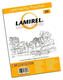 Пленка для ламинирования Fellowes 75мкм A4 (25шт) глянцевая 216x303мм Lamirel (LA-78800) - купить недорого с доставкой в интернет-магазине