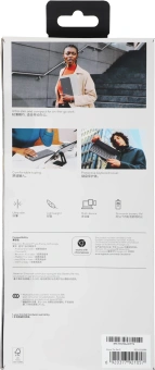 Клавиатура Logitech Keys-To-Go 2 графитовый/черный беспроводная BT slim Multimedia для ноутбука (920-012999) - купить недорого с доставкой в интернет-магазине