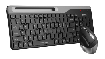 Клавиатура + мышь A4Tech Fstyler FB2535C клав:черный/серый мышь:черный/серый USB беспроводная Bluetooth/Радио slim - купить недорого с доставкой в интернет-магазине