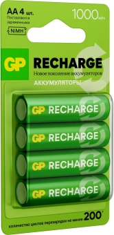 Аккумулятор GP Smart Energy AA NiMH 930mAh (4шт) - купить недорого с доставкой в интернет-магазине