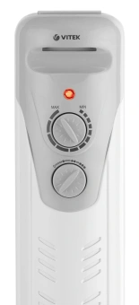 Радиатор масляный Vitek VT-1709 2000Вт белый - купить недорого с доставкой в интернет-магазине