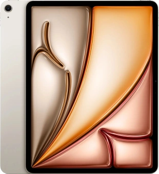 Планшет Apple iPad Air 2025 A3268 M3 4.05 8C RAM8Gb ROM256Gb 13" IPS 2732x2048 iOS сияющая звезда 12Mpix 12Mpix BT WiFi 10hr - купить недорого с доставкой в интернет-магазине
