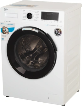 Стиральная машина Beko WSPE7H616W класс: A+++ загр.фронтальная макс.:7.5кг белый инвертор - купить недорого с доставкой в интернет-магазине