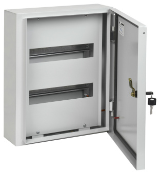 Щит распределительный IEK MKM11-N-24-54-Z TITAN 3 ЩРн-24з-0 У2 навесной 330мм 120мм 410мм 24мод. металл IP54 серый (упак.:1шт) - купить недорого с доставкой в интернет-магазине