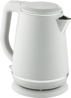 Чайник электрический Haier HK-502 1.5л. 3000Вт серый корпус: нерж.сталь/пластик (TD0029960RU) - купить недорого с доставкой в интернет-магазине