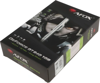 Видеокарта Afox PCI-E 2.0 AF240-1024D3L2-V2 NVIDIA GeForce GT 240 1Gb 128bit DDR3 550/1334 DVIx1 HDMIx1 CRTx1 HDCP Ret low profile - купить недорого с доставкой в интернет-магазине