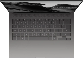 Ноутбук Asus Zenbook S 14 OLED UX5406AA-SW416W Core Ultra 7 355 32Gb SSD512Gb Intel Graphics 14" OLED 3K (2880x1800) Windows 11 Home l.grey WiFi BT Cam Bag (90NB16Q6-M00LJ0) - купить недорого с доставкой в интернет-магазине