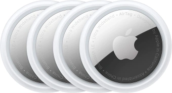 Метка Apple AirTag A2187 компл.:4шт (MX542ZP/A) - купить недорого с доставкой в интернет-магазине