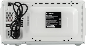 Микроволновая Печь Hyundai HYM-M2049 20л. 700Вт белый/черный - купить недорого с доставкой в интернет-магазине