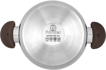 Кастрюля Rondell Coffee Bean RDS-1645 5.7л. d=24см (с крышкой) стальной - купить недорого с доставкой в интернет-магазине