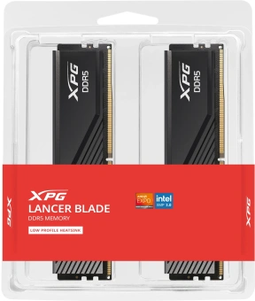 Память DDR5 2x16GB 6000MHz A-Data AX5U6000C3416G-DTLABBK XPG Lancer RTL PC5-48000 CL34 DIMM 288-pin 1.35В kit dual rank с радиатором Ret - купить недорого с доставкой в интернет-магазине
