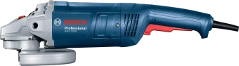 Углошлифовальная машина Bosch GWS 2200 2200Вт 6500об/мин рез.шпин.:M14 d=230мм (06018C0320) - купить недорого с доставкой в интернет-магазине