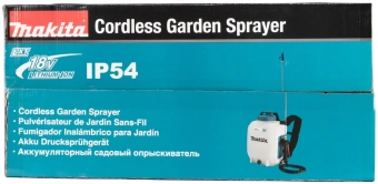 Опрыскиватель Makita DUS108Z аккум. ранц. 10л белый/бирюзовый - купить недорого с доставкой в интернет-магазине