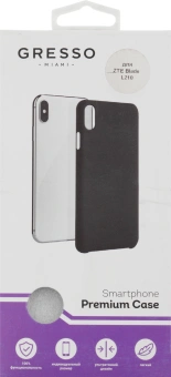 Чехол (клип-кейс) Gresso для ZTE Blade L210 Meridian черный (GR17MRN1008) - купить недорого с доставкой в интернет-магазине
