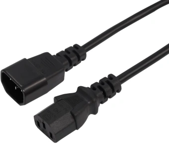 Шнур питания Rexant 04-2729 C13-С14 проводник.:3x1мм2 3м 220В черный - купить недорого с доставкой в интернет-магазине