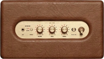 Колонка порт. Marshall Acton III коричневый/золотистый 60W 2.1 BT/3.5Jack 10м - купить недорого с доставкой в интернет-магазине