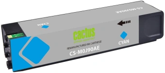 Картридж струйный Cactus CS-M0J90AE 991XL голуб.пигм. (250мл) для HP PW 755dn/MFP774dn/779dn/Pro750dw/772dn с чипом - купить недорого с доставкой в интернет-магазине