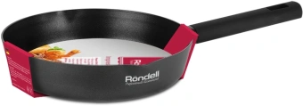 Сковорода Rondell Trumpf RDA-1343 круглая 26см покрытие: Xylan Plus ручка несъемная (без крышки) черный - купить недорого с доставкой в интернет-магазине
