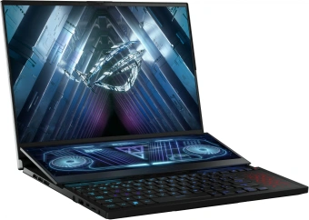 Ноутбук Asus ROG Zephyrus Duo 16 GX650PY-NM083W Ryzen 9 7945HX 32Gb SSD2Tb NVIDIA GeForce RTX4090 16Gb 16" IPS WQXGA (2560x1600) Windows 11 Home black WiFi BT Cam (90NR0BI1-M004V0) - купить недорого с доставкой в интернет-магазине