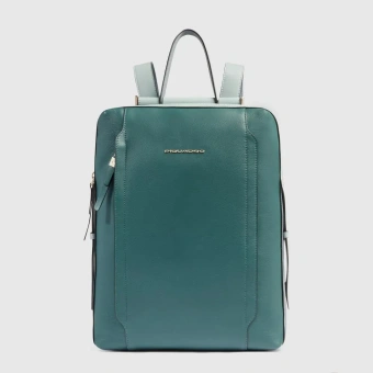 Рюкзак женский Piquadro Circle CA4576W92/OTAV бирюзовый/голубой - купить недорого с доставкой в интернет-магазине