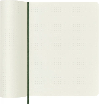 Блокнот Moleskine CLASSIC SOFT QP624K15 XLarge 190х250мм 192стр. пунктир мягкая обложка зеленый - купить недорого с доставкой в интернет-магазине
