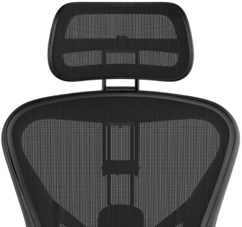 Кресло эргономичное Herman Miller Aeron C Large черный сетка с подголов. крестов. пластик - купить недорого с доставкой в интернет-магазине