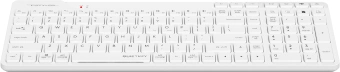 Клавиатура A4Tech FBK27C AS белый USB беспроводная BT/Radio slim Multimedia - купить недорого с доставкой в интернет-магазине