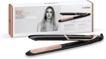Выпрямитель Babyliss ST391E черный макс.темп.:235С покрытие:керамико-турмалиновое - купить недорого с доставкой в интернет-магазине