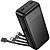 Мобильный аккумулятор Hoco J163B Wonderfu 30000mAh 3A черный (64615)