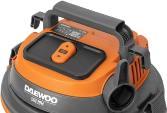 Строительный пылесос Daewoo DAVC 2014 1400Вт (уборка: сухая/влажная/выдув/сбор воды) оранжевый - купить недорого с доставкой в интернет-магазине