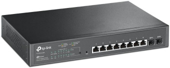 Коммутатор TP-Link TL-SG2210MP 8G 2SFP 8PoE+ 150W управляемый - купить недорого с доставкой в интернет-магазине