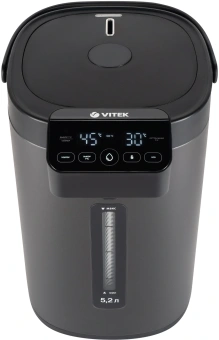 Термопот Vitek VT-1191 5.2л. 1650Вт темно-серый - купить недорого с доставкой в интернет-магазине