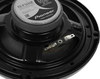Колонки автомобильные Pioneer TS-F1634R (без решетки) 200Вт 88дБ 4Ом 16см (6дюйм) (ком.:2кол.) коаксиальные двухполосные - купить недорого с доставкой в интернет-магазине