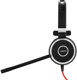 Наушники с микрофоном Jabra Evolve 40 MS черный 1.2м накладные USB оголовье (6399-823-109) - купить недорого с доставкой в интернет-магазине