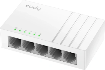 Коммутатор Cudy GS105U (L2) 5x1Гбит/с неуправляемый - купить недорого с доставкой в интернет-магазине