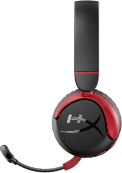 Наушники с микрофоном HyperX Cloud Mini черный/красный накладные BT оголовье (7G8F1AA) - купить недорого с доставкой в интернет-магазине
