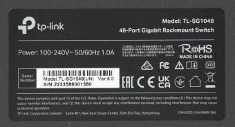 Коммутатор TP-Link TL-SG1048 (L2) 48x1Гбит/с неуправляемый - цена, купить или заказать с доставкой в интернет-магазине Коммутатор TP-Link TL-SG1048 (L2) 48x1Гбит/с неуправляемый - купить недорого с доставкой в интернет-магазине