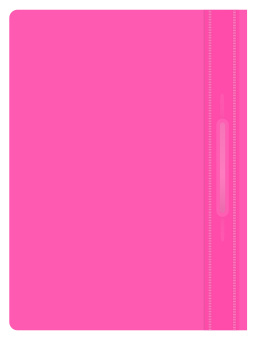 Папка-скоросшиватель Бюрократ Double Neon -PSLDNE/PINK A4 прозрач.верх.лист пластик розовый 0.14/0.18 - купить недорого с доставкой в интернет-магазине