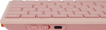 Клавиатура A4Tech Fstyler FBX51C розовый USB беспроводная BT/Radio slim Multimedia (FBX51C PINK) - купить недорого с доставкой в интернет-магазине